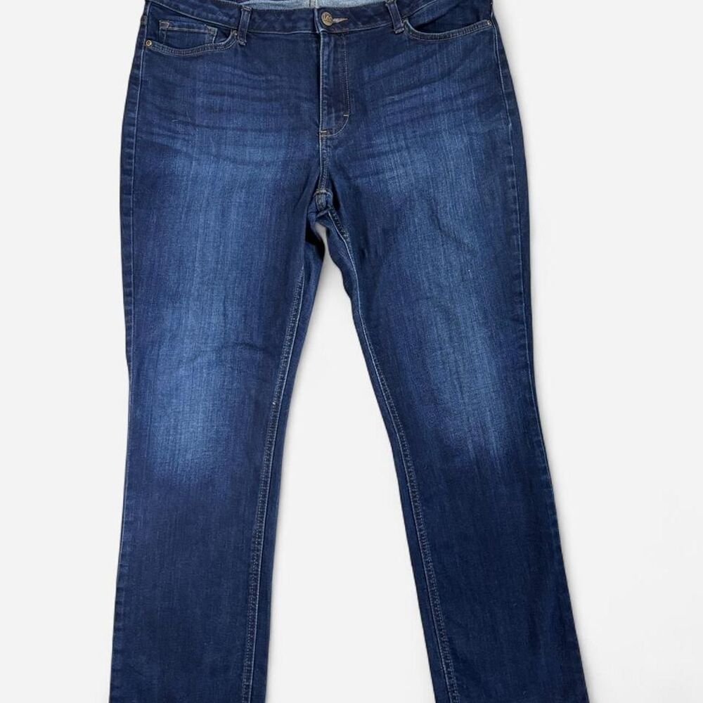 Lee Women's Blue and Navy Jeans